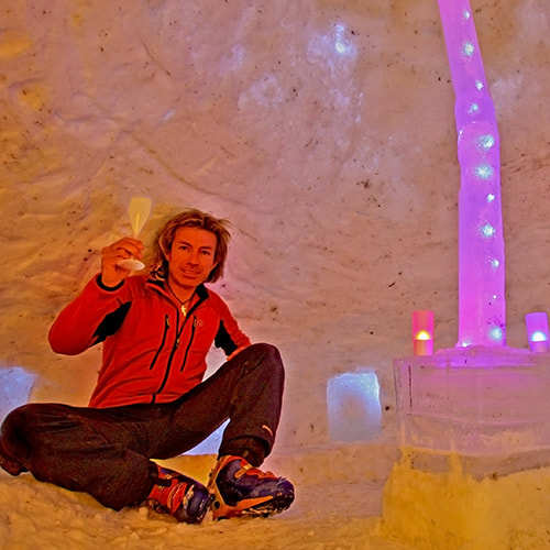 Une aventure hivernale à Courchevel dans un igloo